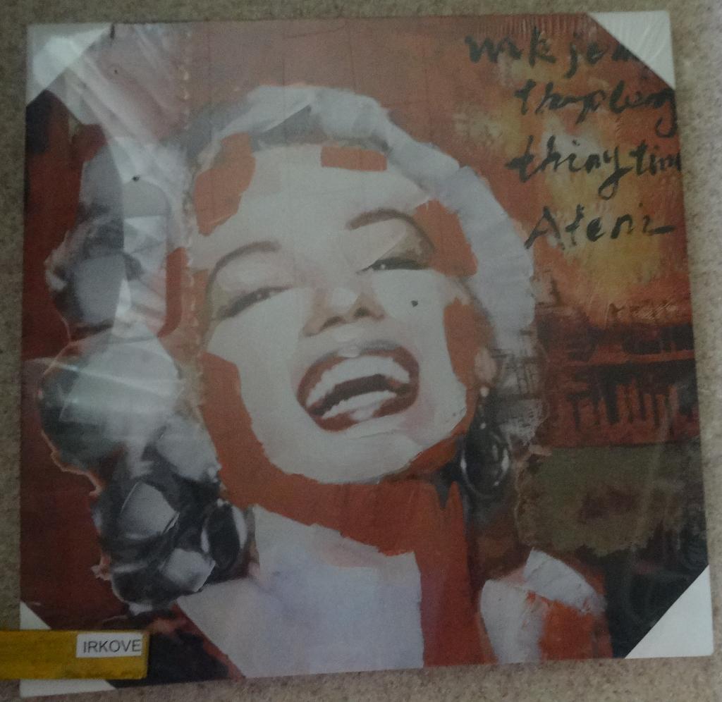 MARILYN MONROE * CANVAS Speciale Techniek *, Huis en Inrichting, Woonaccessoires | Schilderijen, Tekeningen en Foto's, Nieuw, Print