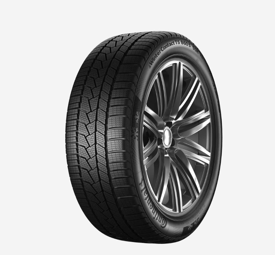 4x 21 inch Continental TS860S winterbanden, Ophalen, Gebruikt, 305 mm, Band(en)