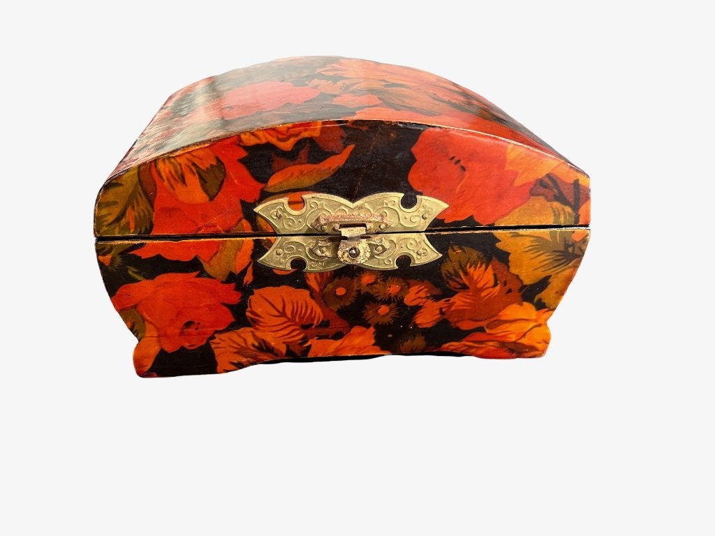Chinees sieradenkist box doos bloemen chinese, Verburgt Vintage, Ophalen of Verzenden, Schipluidenlaan 20 5035KJ Tilburg, https://verburgtvintage.nl/#contact