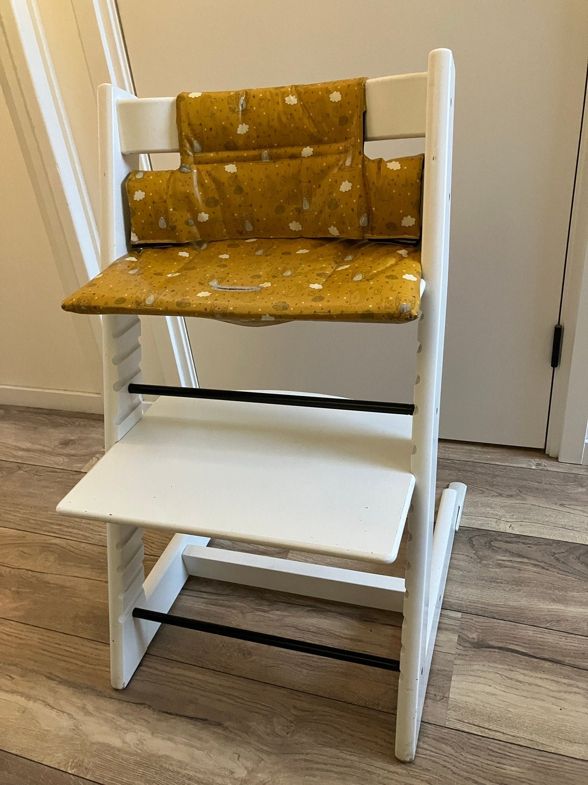Stokke Tripp Trapp stoel met accessoires, Ophalen, Gebruikt, Meegroeistoel, Aanschuifbaar