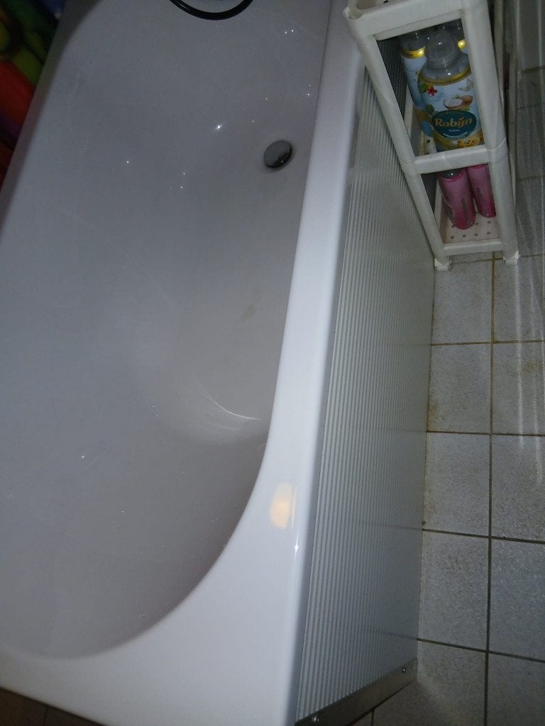 Mooi compleet ligbad 140x70, goed onderhouden, Ophalen, Gebruikt, Met bad