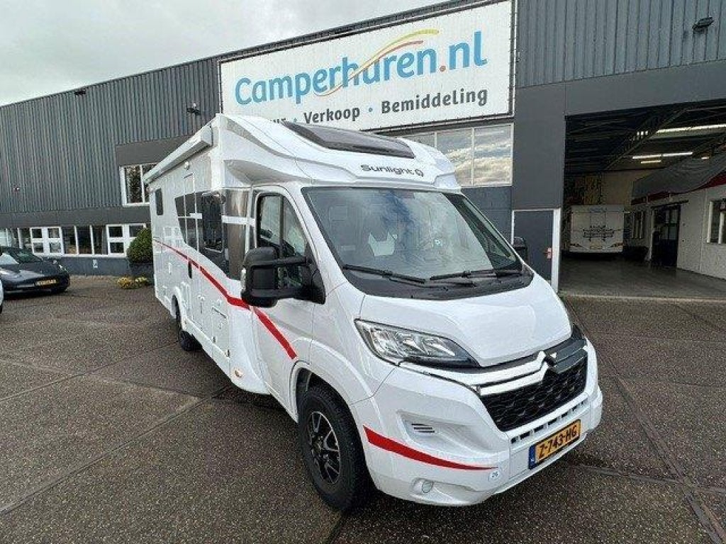 Sunlight T67 (26), Caravans en Kamperen, Campers, Sunlight, Ringverwarming, Koelkast, Bedrijf