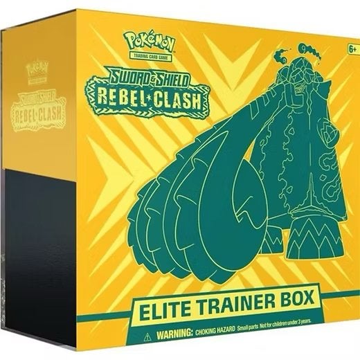 Pokémon Rebel Clash elite trainer box, Hobby en Vrije tijd, Verzamelkaartspellen | Pokémon, Ophalen of Verzenden, Zo goed als nieuw