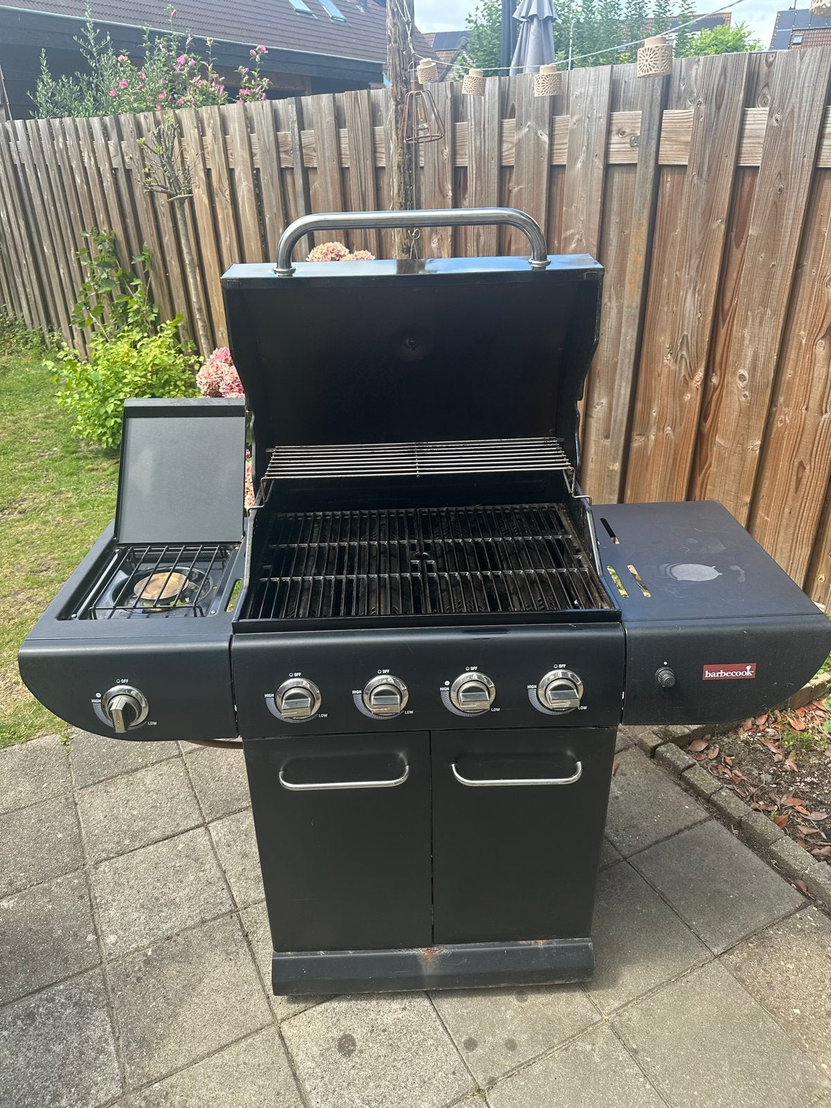 Barbecook sumo met zijbrander met gasfles, Ophalen, Gebruikt