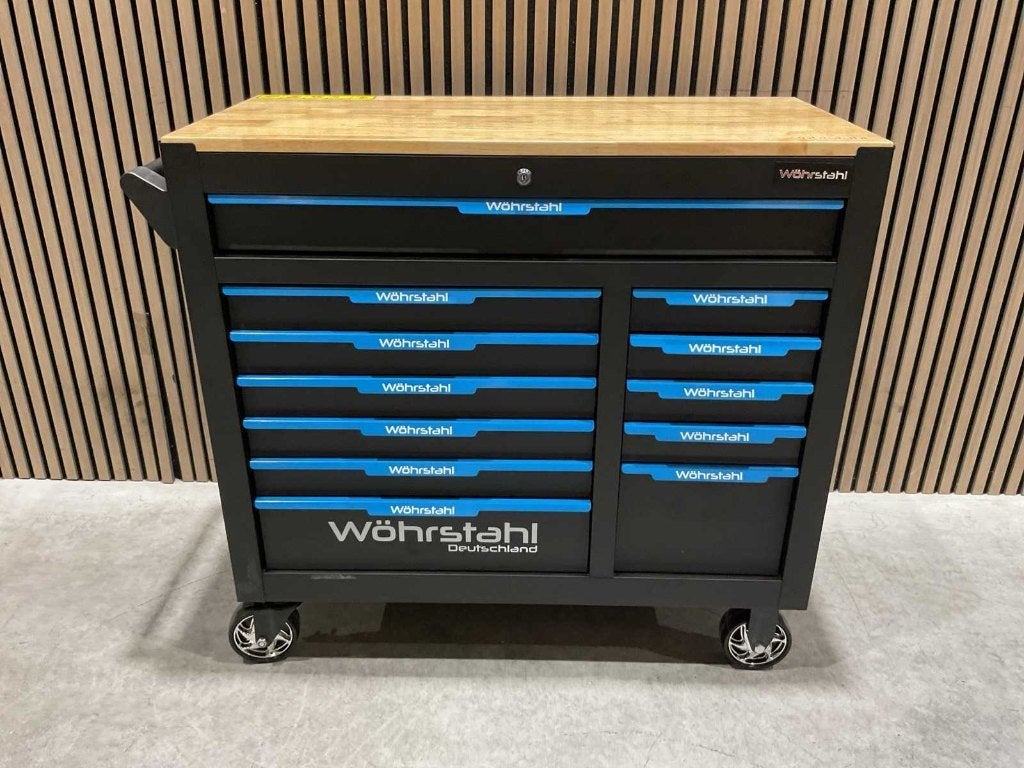 Wohrstahl XXXL-Edition 12 lades Gereedschapswagen gevuld‼️