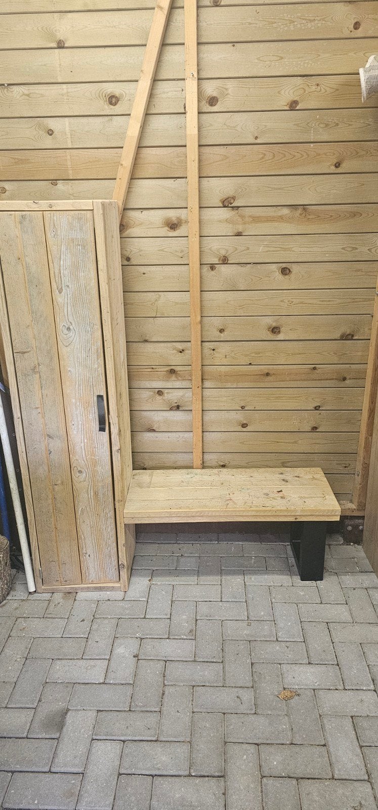 Stijlvolle speelkast met bureautje van hout, Huis en Inrichting, Kasten | Overige, Ophalen, Kast, Kast, Kast