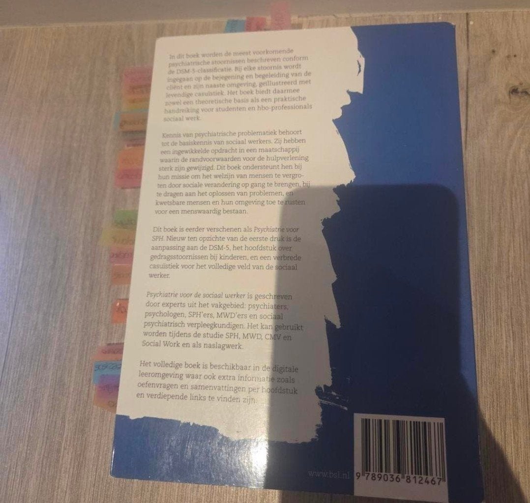 Psychiatrie voor de sociaal werker - DSM-5 editie, Ophalen, Zo goed als nieuw, Gamma, HBO