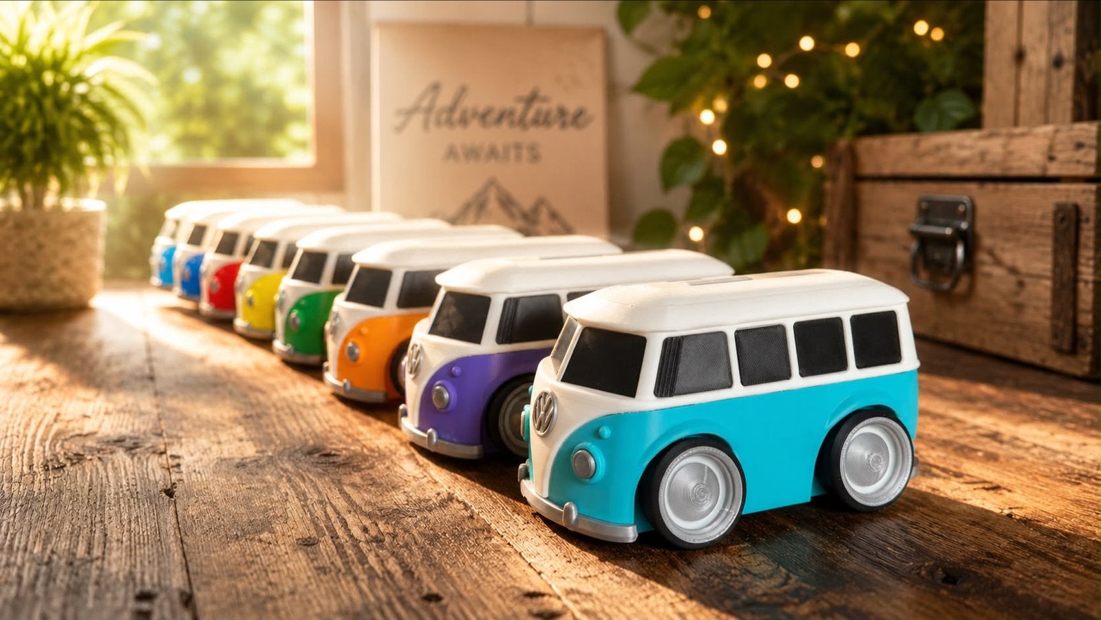 Volkswagen T1 Bus Spaarpot - Diverse Kleuren, Verzamelen, Ophalen of Verzenden, Nieuw, Kunststof, Vervoermiddel