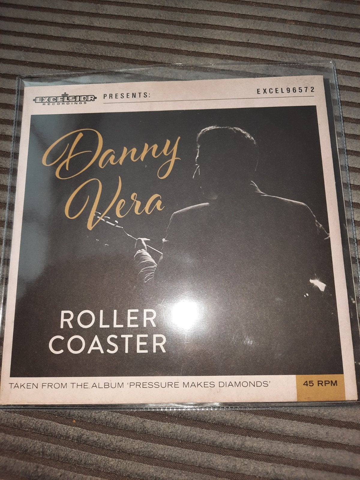 Danny Vera - Roller Coaster (Single 45 RPM), 2010 - 2019, Originele persing, 7 inch, Single