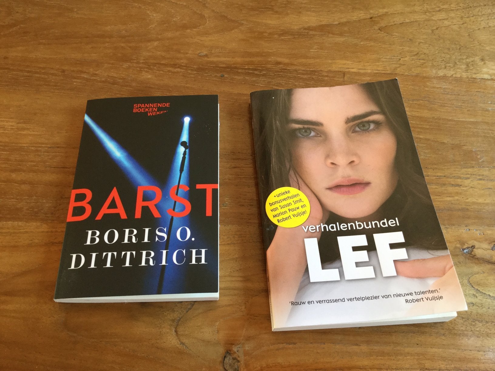 BOEKENWEEKGESCHENK: “ LEF “ EN “BARST” BORIS DIETRICH, Boeken, Ophalen of Verzenden, Nieuw