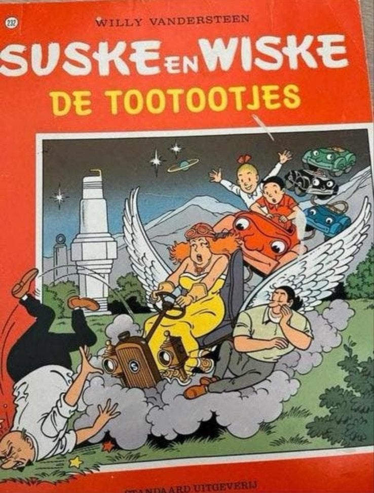 Suske en Wiske - De tootootjes, Eén stripboek, Ophalen of Verzenden, Gelezen