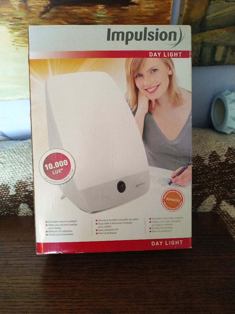 LICHTTHERAPIE LAMP IMPULSION 10000 LUX, Ophalen of Verzenden, Nieuw, Lichaamsverzorging