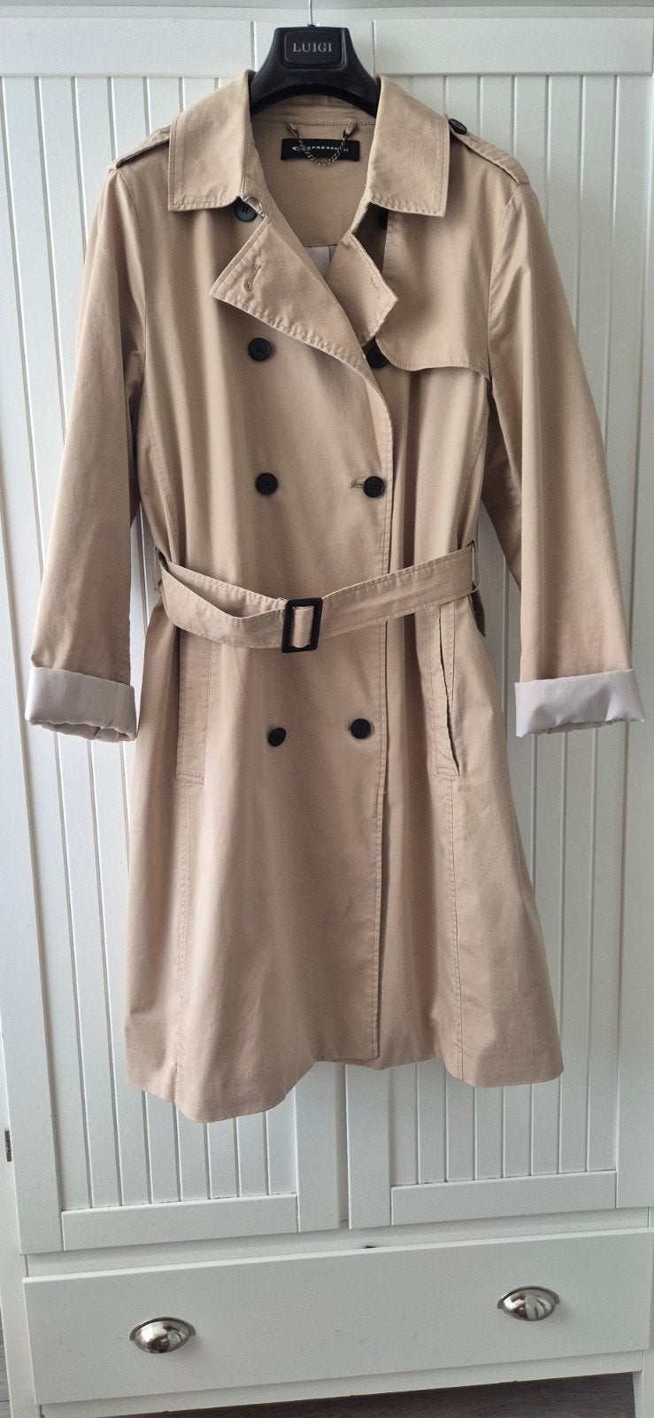 Expresso trenchcoat S221– maat 44, Expresso, Beige, Maat 42/44 (L), Ophalen of Verzenden