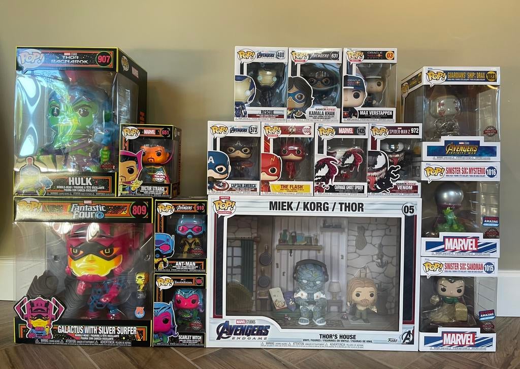 Funko pop marvel, Verzamelen, Poppetjes en Figuurtjes, Zo goed als nieuw, Ophalen of Verzenden