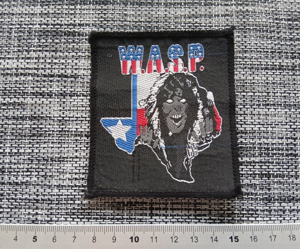 W.a.s.p. leuke blind in texas patch vintage w124 wasp, Ophalen of Verzenden, Nieuw, Kleding