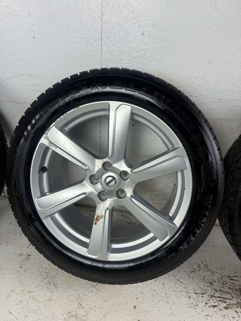 2. Originele Volvo XC90 velgen 19" 5x108 7mm, Gebruikt, Banden en Velgen, Niet ingevuld, 235 mm