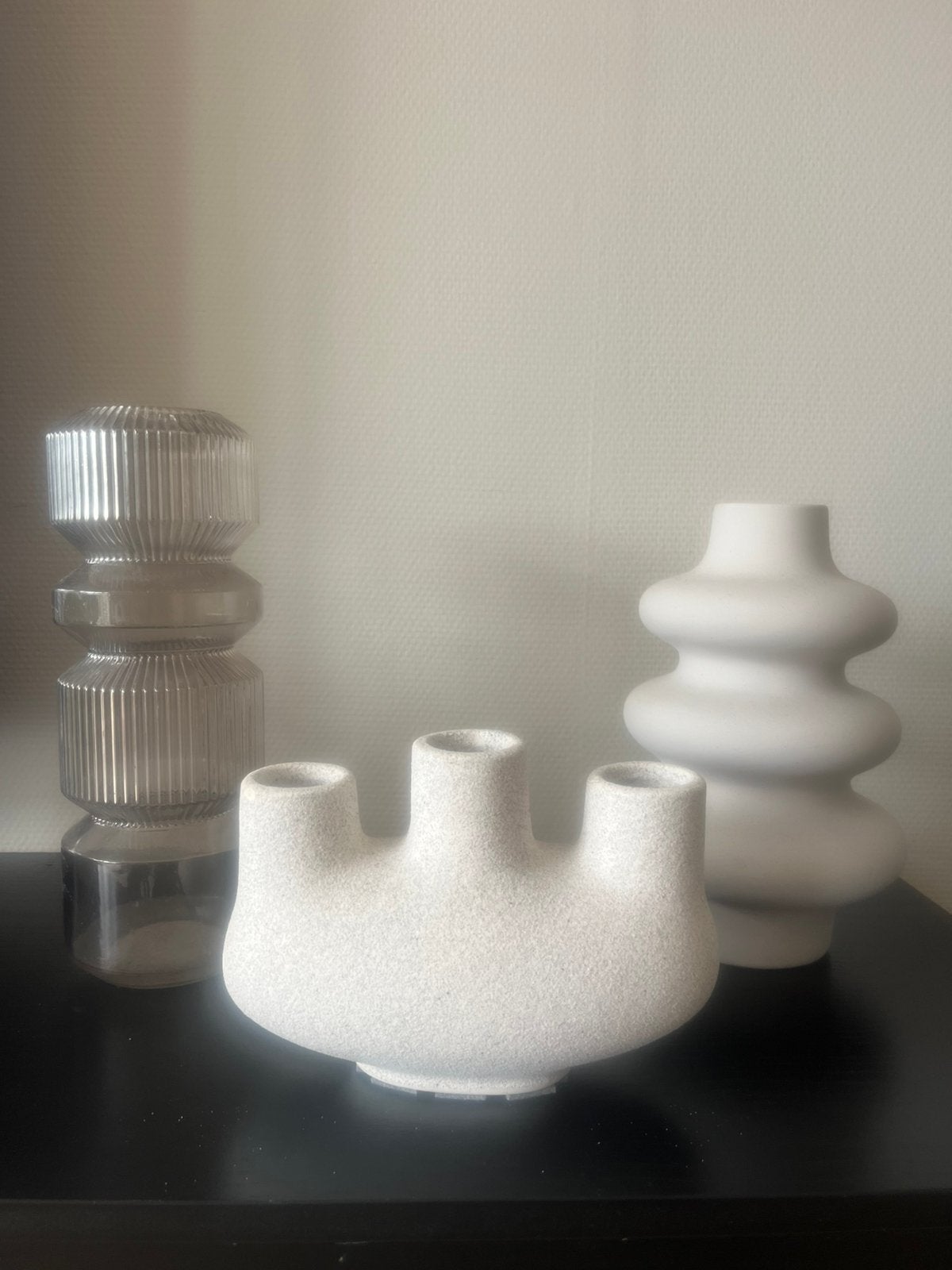 Vazen, Huis en Inrichting, Woonaccessoires | Vazen, Ophalen, Zo goed als nieuw, Overige kleuren, Minder dan 50 cm