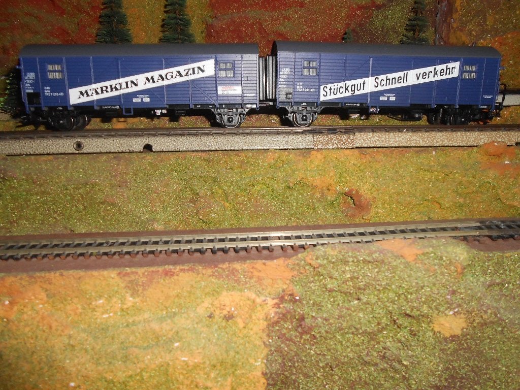 Märklin 48510 Märklin Magazin jaarwagon 2010, dubbele wagon, Wisselstroom, Ophalen of Verzenden, Märklin, Nieuw