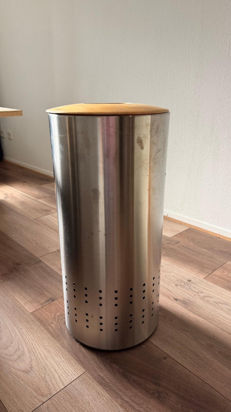 Brabantia RVS 50 liter wasmand, Ophalen, Zo goed als nieuw, Wasmand, Brabantia