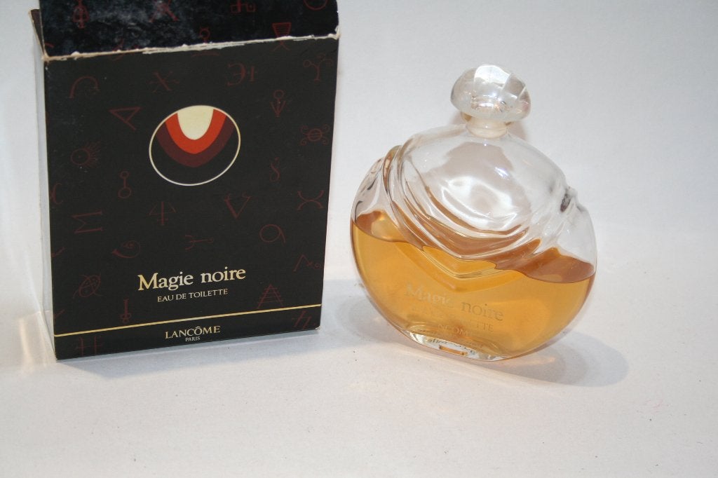 Vintage Lancôme Magie Noire rest 100 van 200 ml EdT  & OVP, Verzenden, Gebruikt