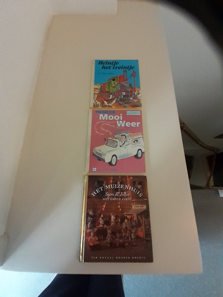 3 gouden boekjes, Fictie algemeen, Jongen of Meisje, Zo goed als nieuw, Gouden boekje