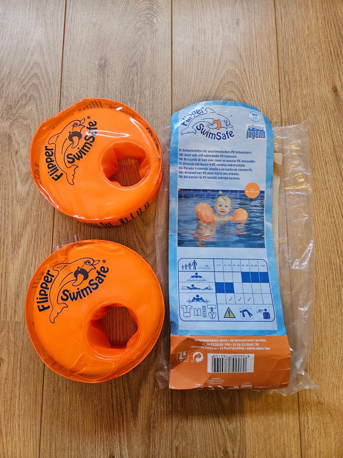 Zwembandjes, Flipper Swimsafe, Jongen of Meisje, One size, Ophalen of Verzenden, Zwem-accessoire