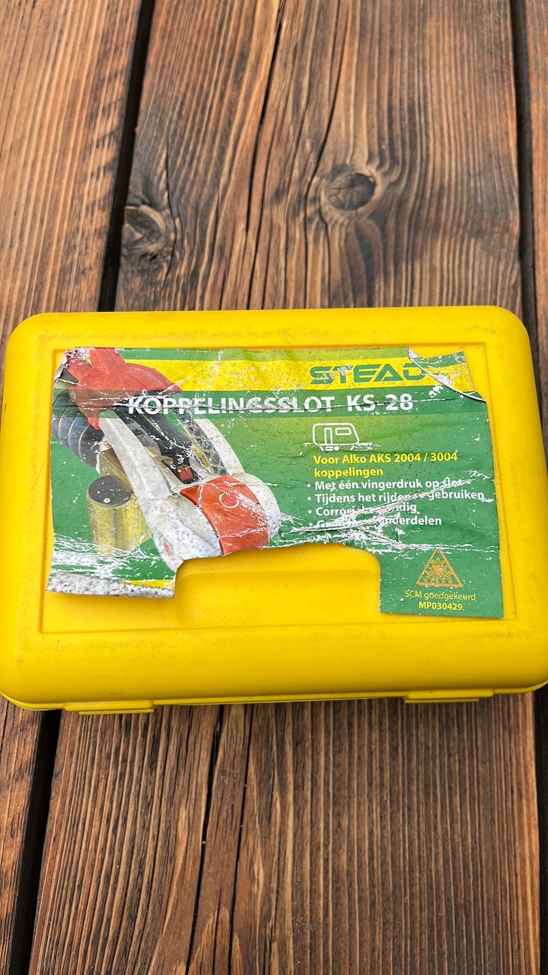 Koppelingsslot KS-28, Ophalen, Zo goed als nieuw