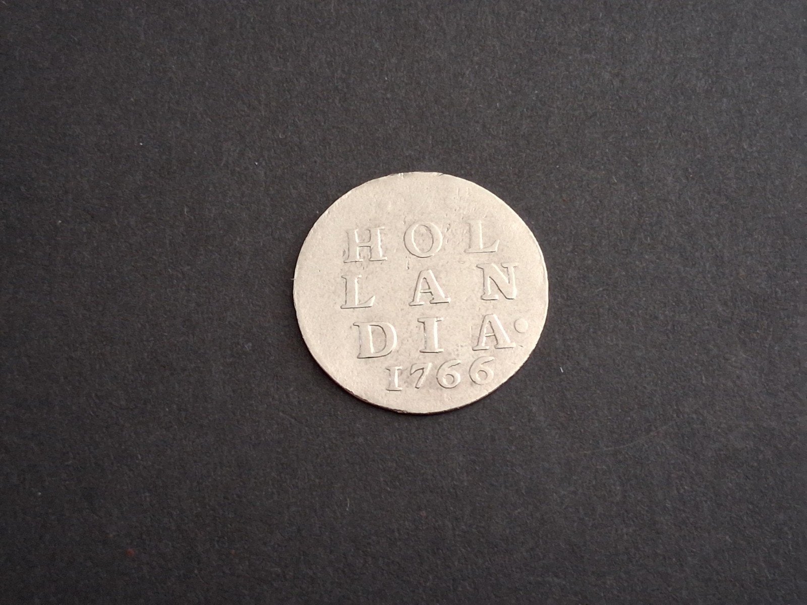 Zilveren 2 stuiver Hollandia 1766, Verzenden, Vóór koninkrijk, Losse munt, Zilver