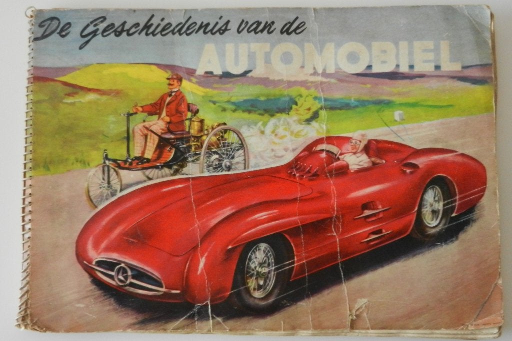 De geschiedenis van de automobiel - 1955, Ophalen of Verzenden, Gelezen, Plaatjesalbum