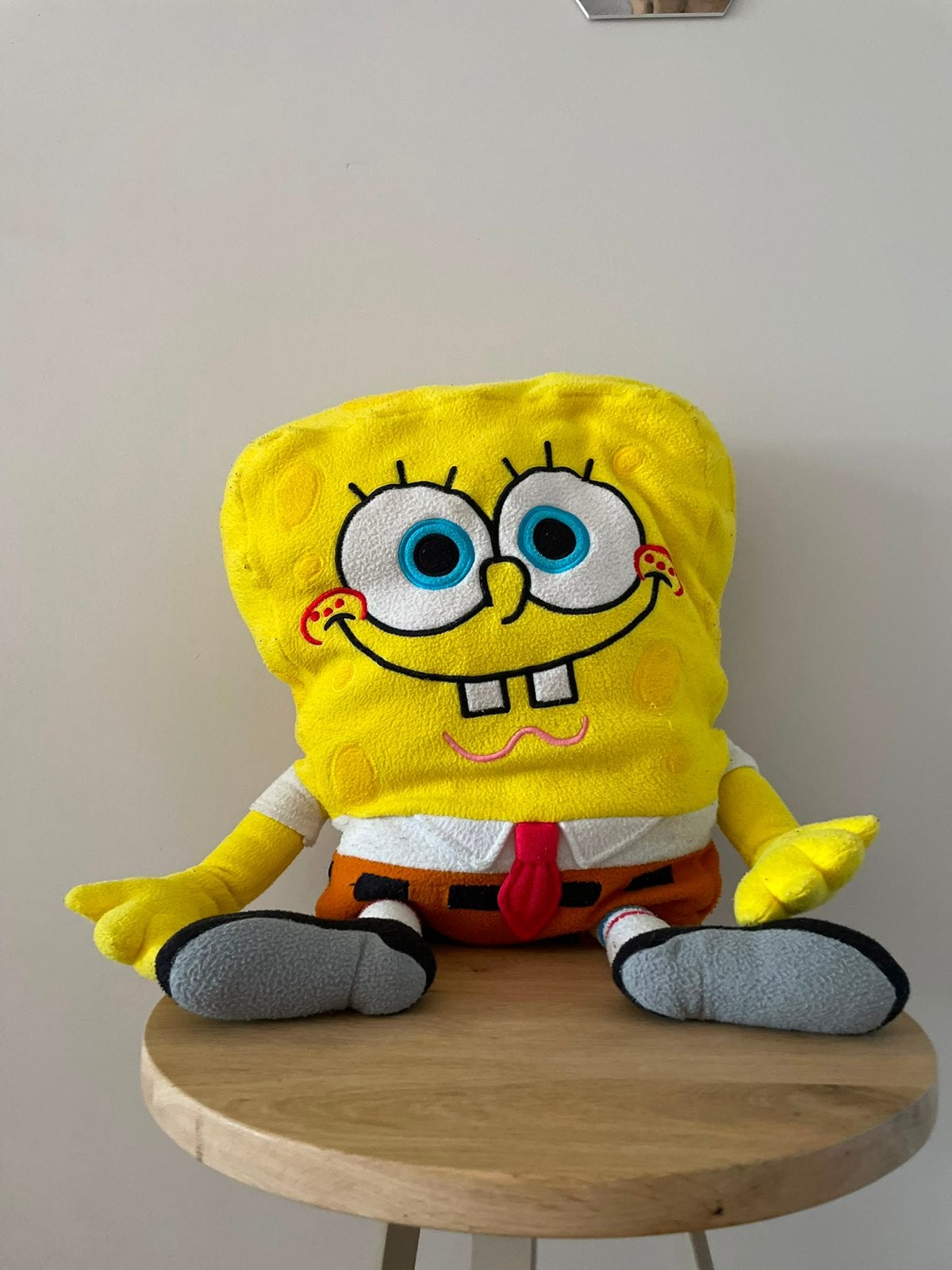 Grote spongebob knuffel, Ophalen of Verzenden, Gebruikt