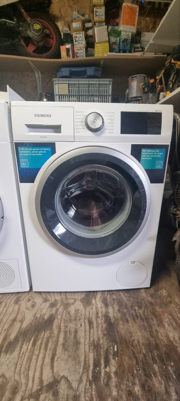 Siemens WM14UQ70NL Wasmachine - Zo goed als nieuw, Witgoed en Apparatuur, Wasmachines, Ophalen, 1200 tot 1600 toeren, 8 tot 10 kg