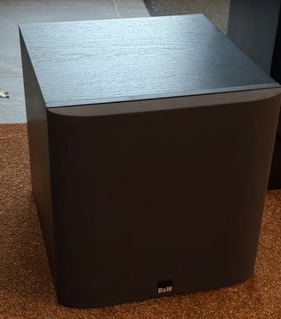 B&W ASW610XP – krachtige 500W actieve subwoofer – Bowers & W, 150 watt of meer, Gebruikt, Subwoofer, Ophalen of Verzenden