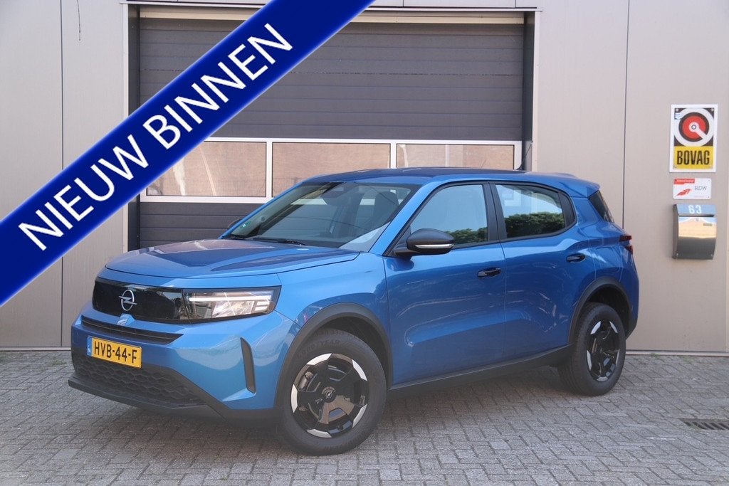 Opel Frontera Electric Edition 44 kWh, Carplay, Camera, Crui, Auto's, Opel, Stof, Gebruikt, Blauw, Origineel Nederlands