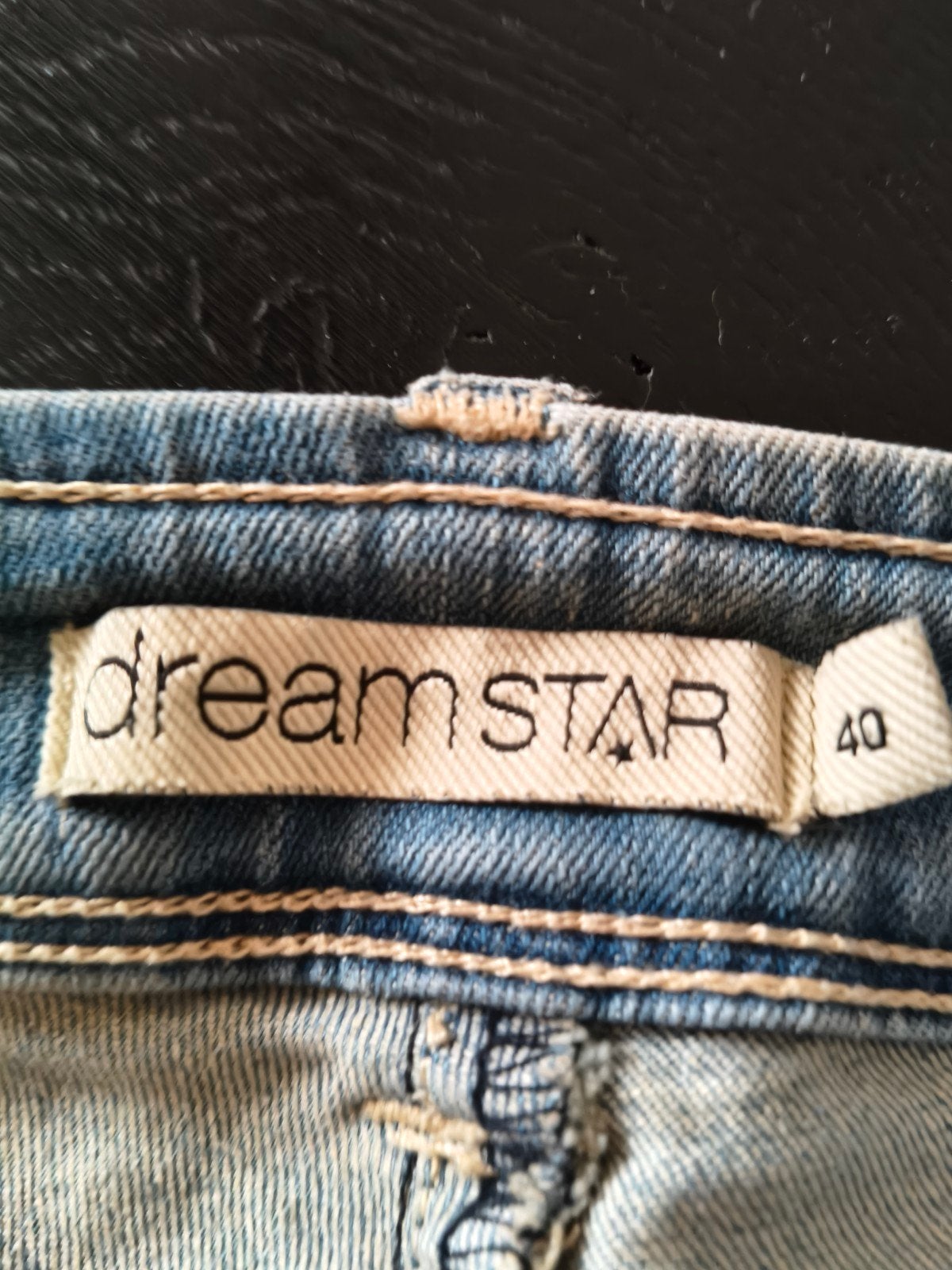 DreamSTAR Stretch Spijkerbroek Uitlopende Pijp Maat 40, Ophalen of Verzenden