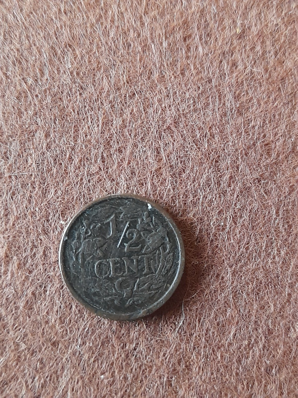 Halve cent 1940, Ophalen of Verzenden, Overige waardes