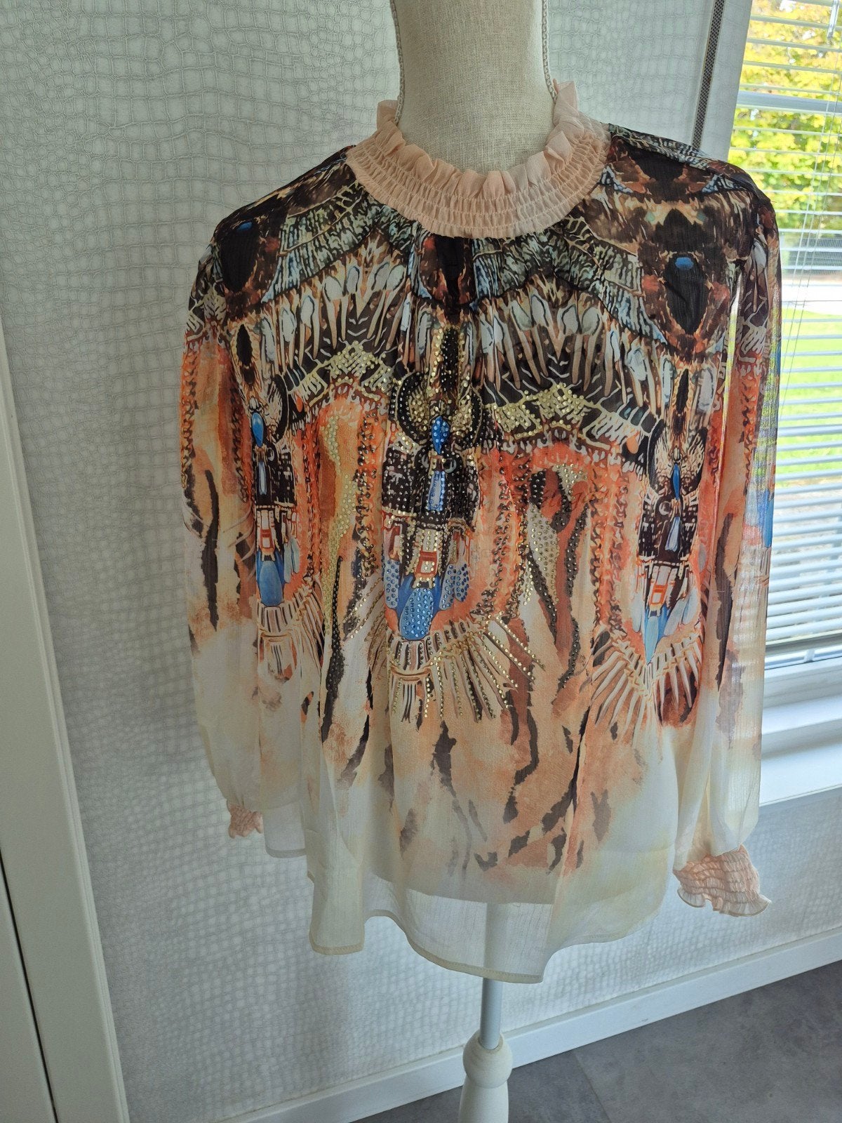 Nieuwe Missy Romantische Blouse Maat XL, Maat 46/48 (XL) of groter, Nieuw, Ophalen of Verzenden, Missy