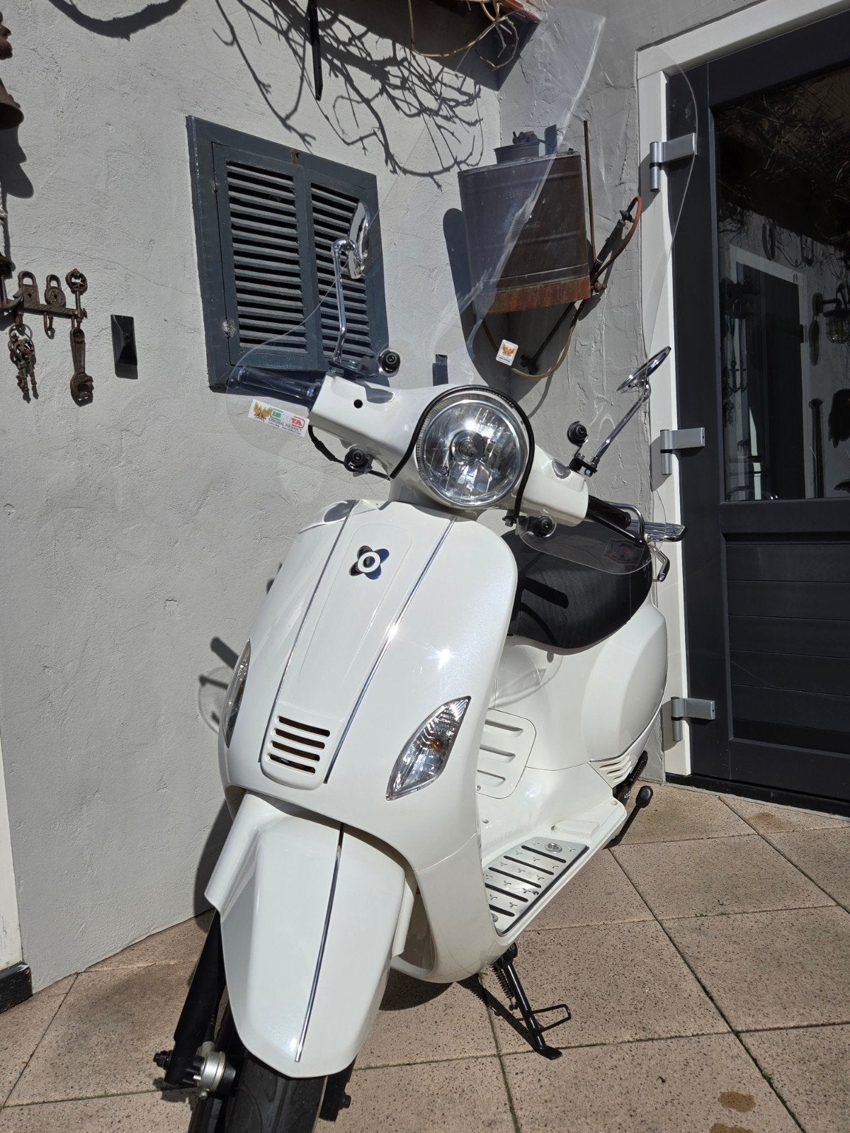 AGM scooter wit - als nieuw, weinig gebruikt, 5000km, Ophalen