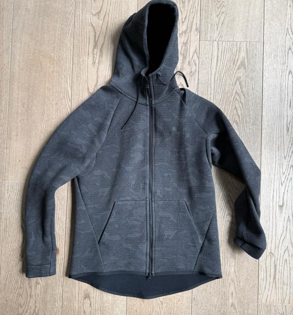 Nike Tech Fleece Zip Hooded vest, Kleding | Heren, Ophalen of Verzenden, Zo goed als nieuw, Grijs