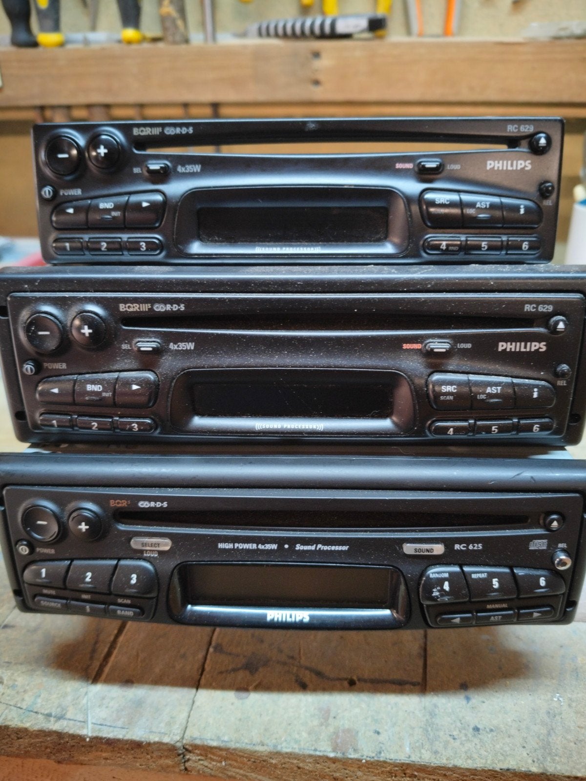 Philips RC 625 en 629, Verzenden, Gebruikt