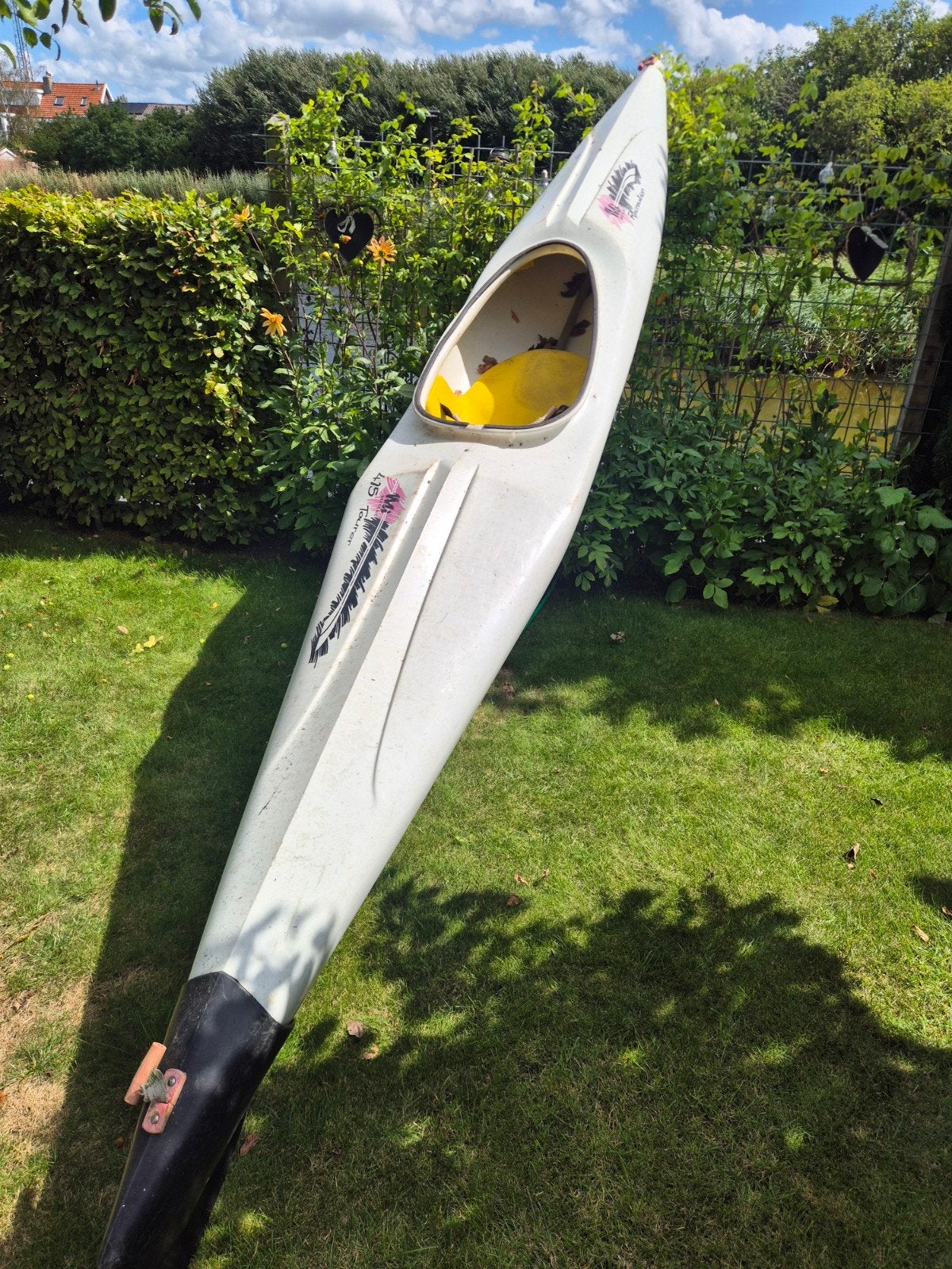 MI Designs Recreation 415 Tourer kajak (kano), Watersport en Boten, Kano's, Ophalen, Gebruikt, Eén persoon, Met peddels
