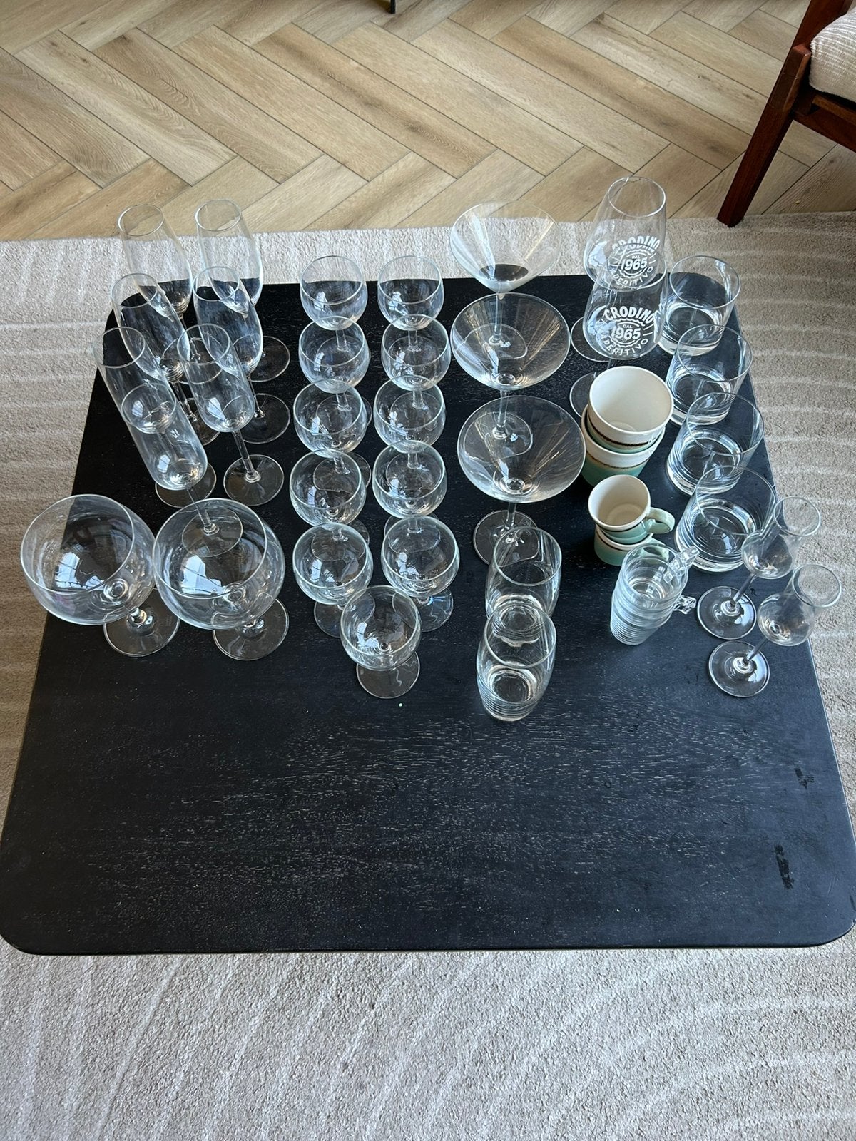 Verschillende soorten glazen, Verzamelen, Glas en Borrelglaasjes, Ophalen, Gebruikt