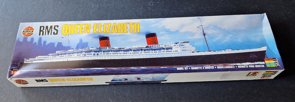 Airfix - RMS Queen Elizabeth - 1/600, Ophalen of Verzenden, Zo goed als nieuw, 1:200 of kleiner, Airfix