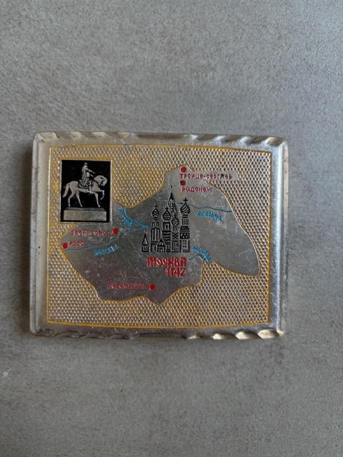 Vintage sigarettendoosje uit de Sovjet-Unie/USSR, Verzenden, Gebruikt, Tabaksdoos of Verpakking