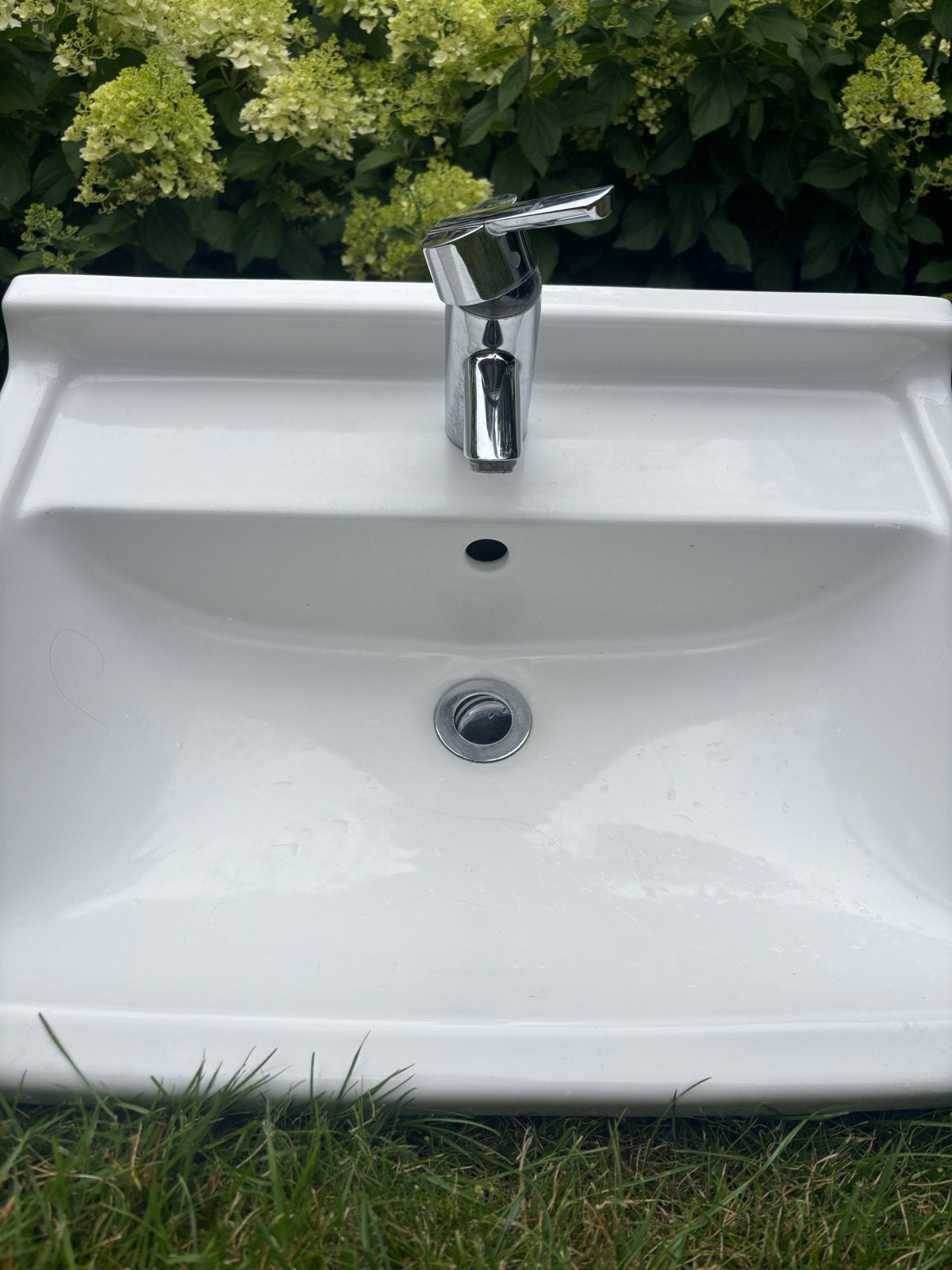 Duravit wastafel met kraan - Zo goed als nieuw, Ophalen, Zo goed als nieuw, Chroom, Wastafel