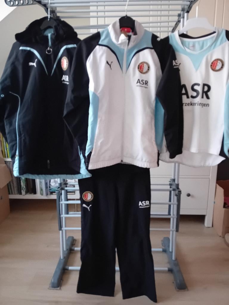 Feyenoord trainingspak met winterjas, Puma, Ophalen of Verzenden, Zo goed als nieuw, Setje