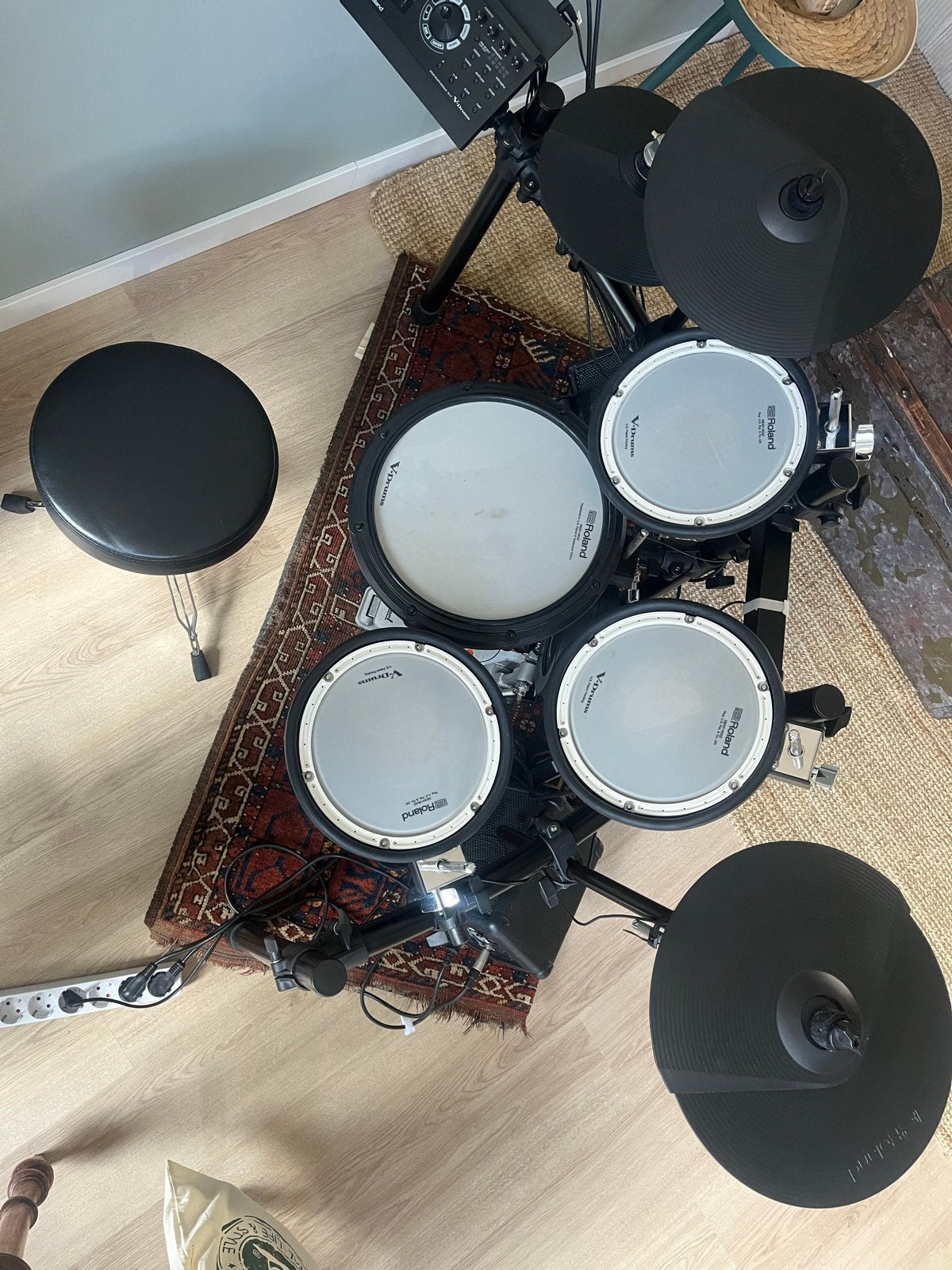 Roland TD-17 V-Drums Elektronisch Drumstel, Ophalen, Zo goed als nieuw, Roland, Elektronisch