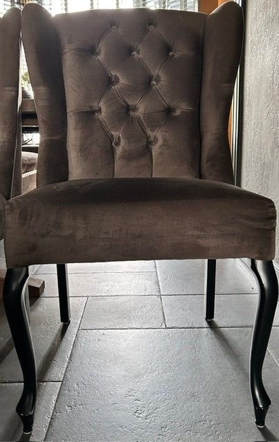 Foto 3 van Eetkamerbank met 3 eetkamerstoelen