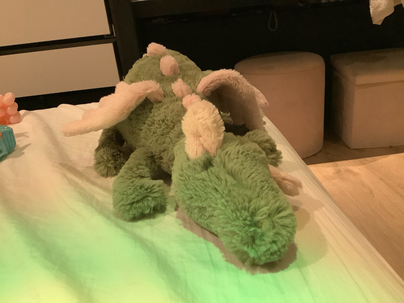 Jellycat Draak Knuffel - Groen, Ophalen, Dinosaurus, Middelgroot (20 tot 80 cm), Jellycat
