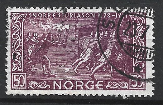Gestempeld Noorwegen Michel no 263, Ophalen of Verzenden, Noorwegen, Gestempeld
