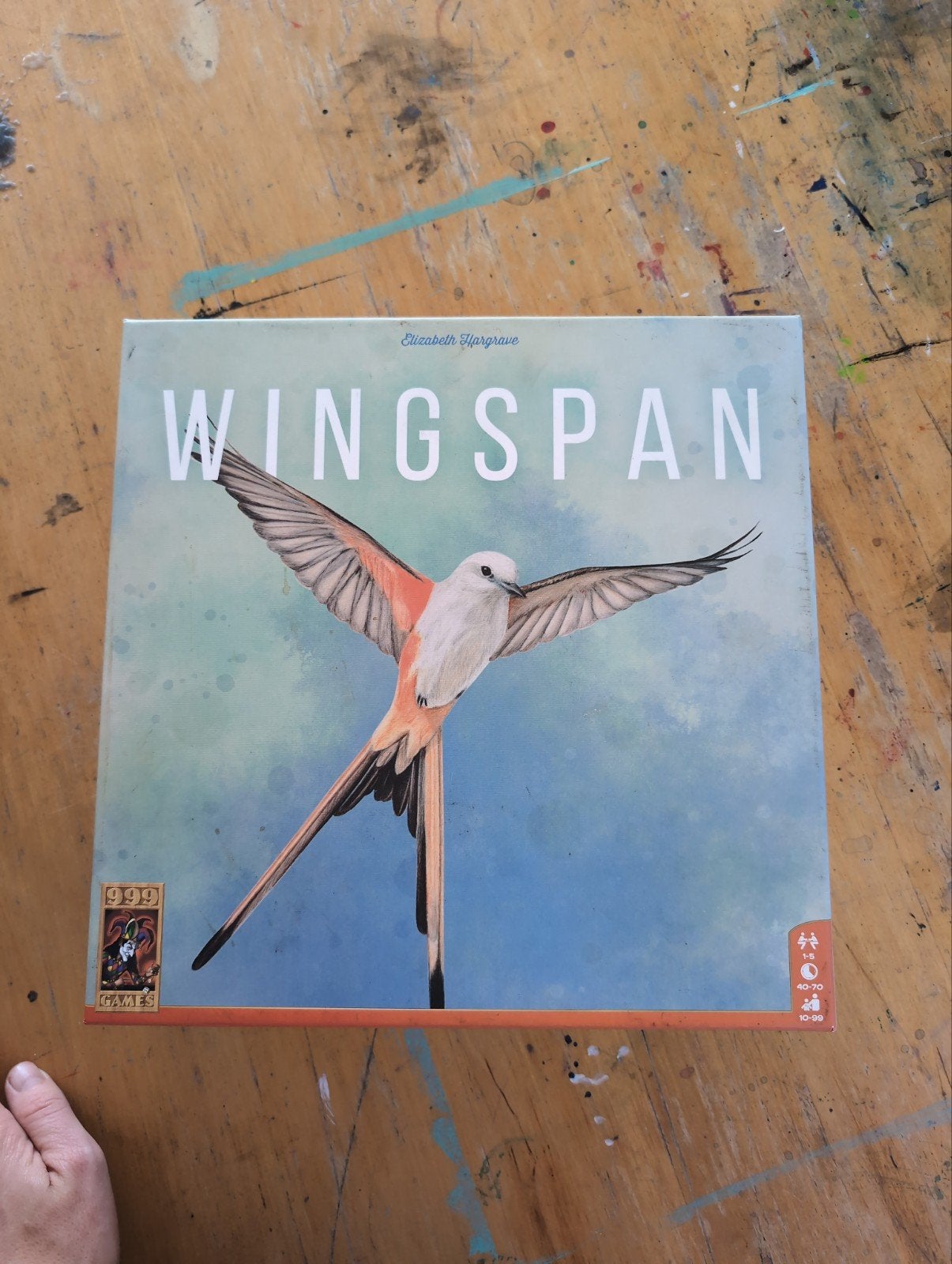 Wingspan, Ophalen, Zo goed als nieuw